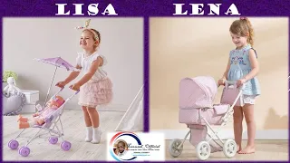 Lisa or Lena very cute things 💟 most cute doll strollers #lena #lisa #toys @Mmousah_Official