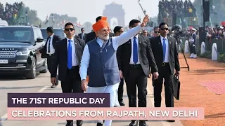The 71st Republic Day Celebrations from Rajpath, New Delhi