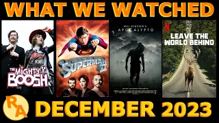 What We Watched: December 2023 | Reverse Angle