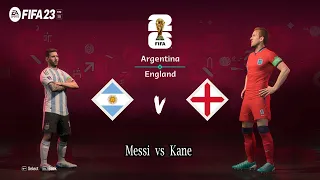 FIFA 23 - Argentina vs England - FIFA WORLD CUP 2026 - Final - [ Ft. Messi vs Kane ]