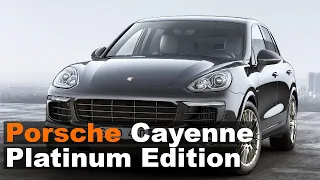 2022 Porsche Cayenne Platinum Edition