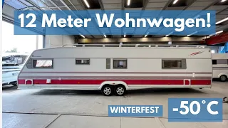 Größter Wohnwagen der Welt 2024! BIS -50°C winterfest! KABE Grave Imperial 1000 TDL KS