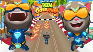 Talking Tom Gold Run - New Super Hero gameplay #61