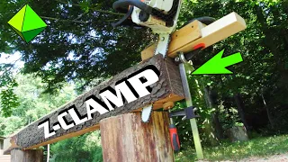 DIY Chainsaw Mini Mill Quick Clamp