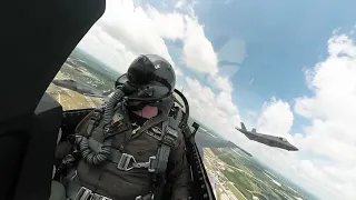 60 Seconds in an F-16 Demo