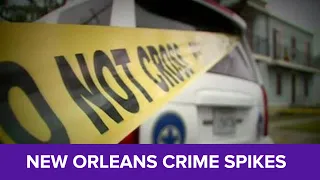 Homicides, carjackings spike in 2022 in New Orleans