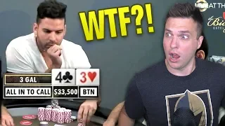 THE CRAZIEST CALL I'VE EVER SEEN IN POKER