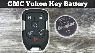 2015 - 2020 GMC Yukon Key Fob Battery Replacement - How To Replace, Change Remote Key Fob Batteries