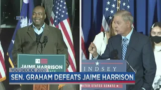 Graham defeats Harrison in tight Senate race