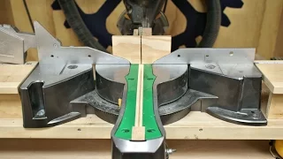 How To Make A Zero Clearance Insert For The Miter Saw