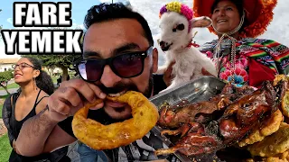 Peruvian Street Food - THEY EAT HAMSTERS! (Cusco Market) 🇵🇪 ~645