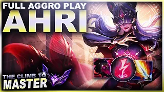 FULL ON AGGRO PLAY! AHRI! | League of Legends