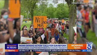 Moms Demand Action calls for gun reform following Uvalde school shooting