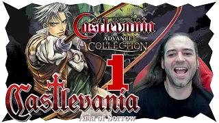 CASTLEVANIA ADVANCE COLLECTION Живой испанский игровой процесс - CASTLEVANIA: ARIA OF SORROW # 1