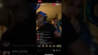 Toosii Records A Song For His Girlfriend Samaria On Ig Live ❤️