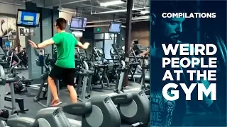 Weird People At The Gym // Gym Fails Compilation 2019