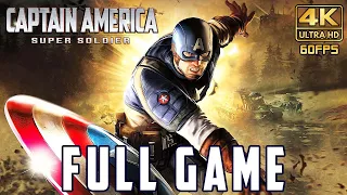 Captain America: Super Soldier FULL GAME Walkthrough (4K 60ᶠᵖˢ) No Commentary Gameplay [Xenia]