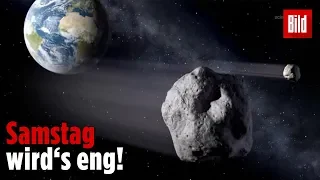 Monster-Asteroid rast auf Erde zu