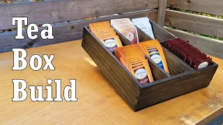 TEA BOX BUILD // Hand Tool Woodworking