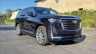 2021 Cadillac Escalade Platinum Luxury 4WD Walkaround + Exhaust (No Talking)(ASMR)