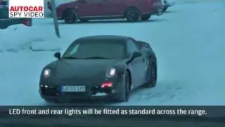 Porsche 911 spy video by autocar.co.uk