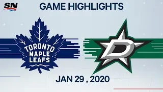 NHL Highlights | Maple Leafs vs. Stars – Jan. 29, 2020