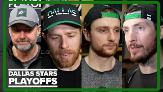 Dallas Stars: Pete DeBoer, Joe Pavelski, Matt Duchene, Thomas Harley interviews