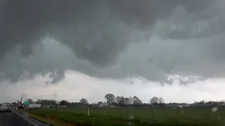 Charleston, AR EF-1 Tornado & Direct Intercept!! 4/11/2022