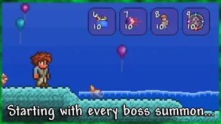 Terraria, But I Start With Every Boss Summon... [1]
