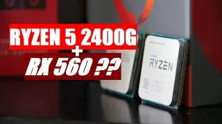 Bagaimanakah Performa Ryzen 5 2400G Jika Dipasangkan RX 560?