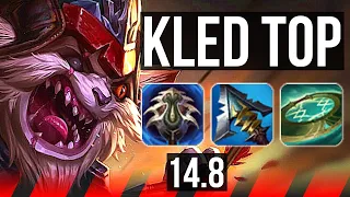 KLED vs TALIYAH (TOP) | 16 solo kills, 1000+ games | BR Diamond | 14.8