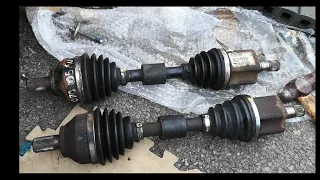 Volvo V50 driveshaft replacement