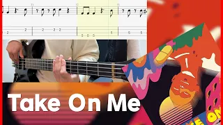 a-ha - Take On Me [Bass cover] (+Tab)
