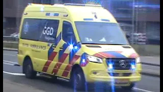 Brandweer, politie en Ambulance met spoed in Dordrecht en in Den Haag!