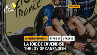 #TDF2021 - Stage 13 - Winner's emotion