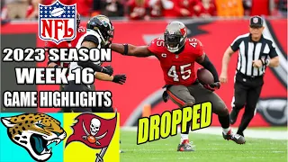 Jacksonville Jaguars vs Tampa Bay Buccaneers HALF TIME WEEK 16 (12/24/23) | NFL Highlights 2023