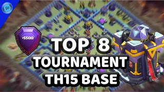 TH15 UNSEEN TOP 8 TOURNAMENT  BASE ( CLASH OF CLANS )