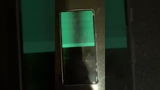 Google pixel 7 pro  green  screen issue