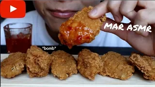 ASMR Eating Sounds | McDonalds Spicy Fried Chicken (Crunchy Eating Sound) | MAR ASMR