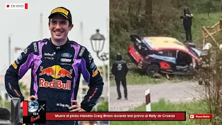 Muere el piloto irlandés Craig Breen durante test previo al Rally de Croacia