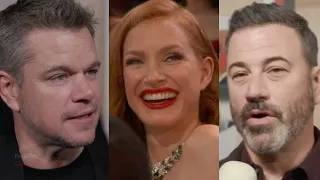 Matt Damon Reacts To Kimmel's Diss During Oscars At 'Air' Premiere