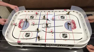 Stiga table top rod hockey Stanley Cup finals day 3.