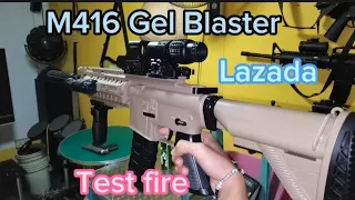 Gel Blaster A416 Lazada test fire