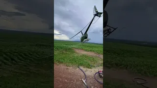 Aplicação com Helicóptero