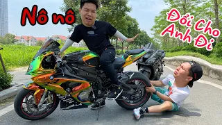 Đổi ZX10R Lấy Cá Mập Đức 2018 Giá Chỉ 40 Triệu VN Đồng | Tới Tài Tử | Đinh Huy