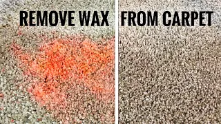 How Get Wax Out of Carpet