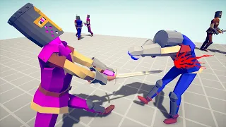 Swordsman's only Battle Royale | Totally Accurate Battle Simulator TABS