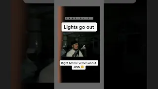 Lights go out before ayat about jinn