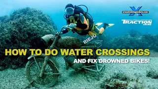 How to ride water crossings and fix drowned dirt bikes︱Cross Training Enduro