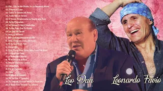 LEO DAN Y LEONARDO FAVIO SUS MEJORES CANCIONES MIX - VIEJITAS PERO BONITAS ROMÁNTICAS